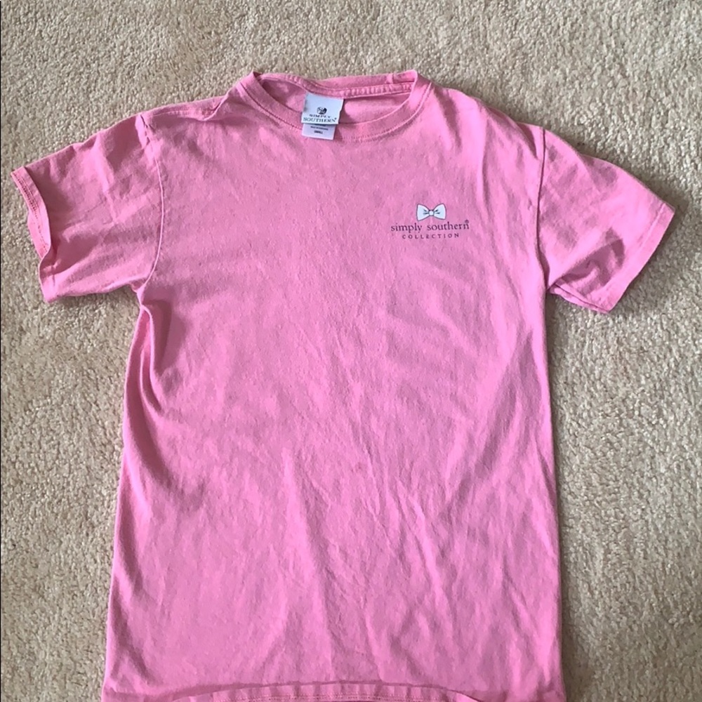 Pink simply southern shirt